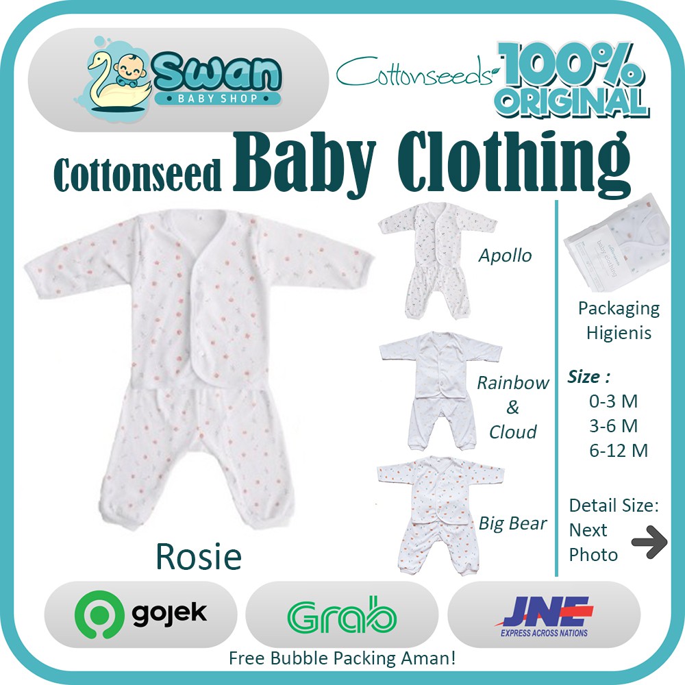 Cottonseeds Baby Clothing / Baju Bayi