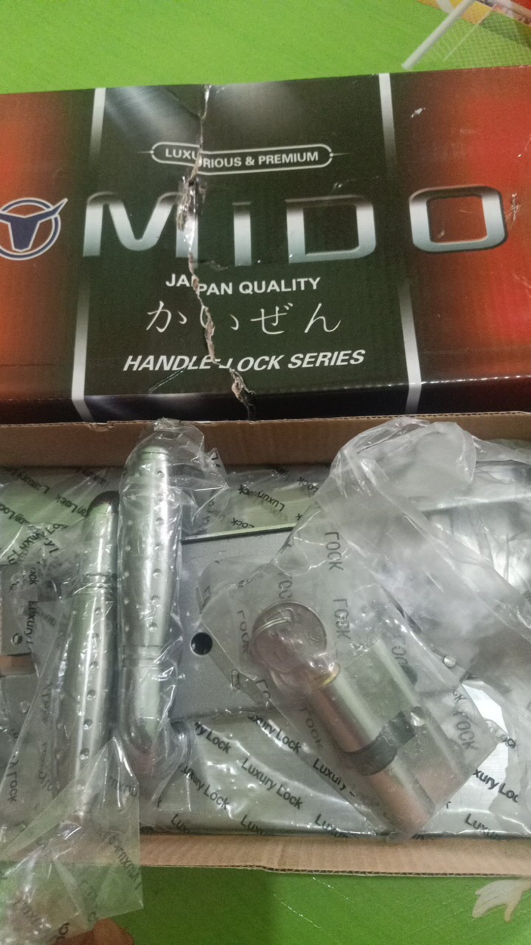 Kunci Pintu Besar Tipe Bulat Bintik Tebal Bagus - Kunci Pintu Rumah - Kunci Set - Kunci Utama