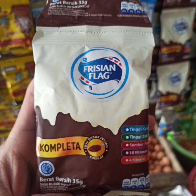 

Susu Bendera Frisian Flag Bubuk Coklat