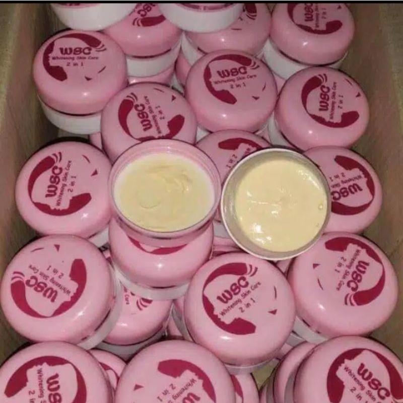 Cream WSC ( whitening Skincare) 2 in 1 30gram