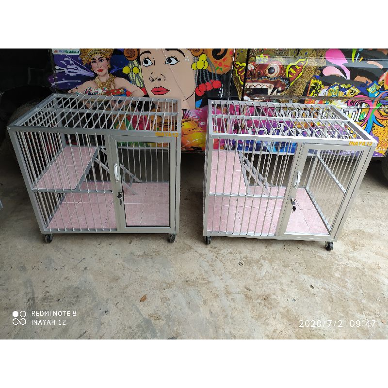 Kandang Kucing Alumunium Tipe KK1-S Wilayah PALAMBANG