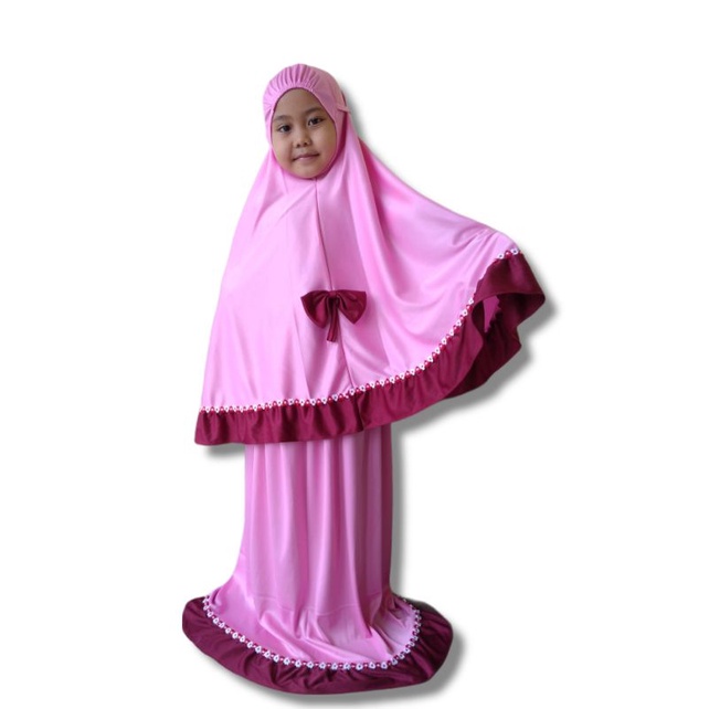 Mukena anak isyika/Mukena anak lucu