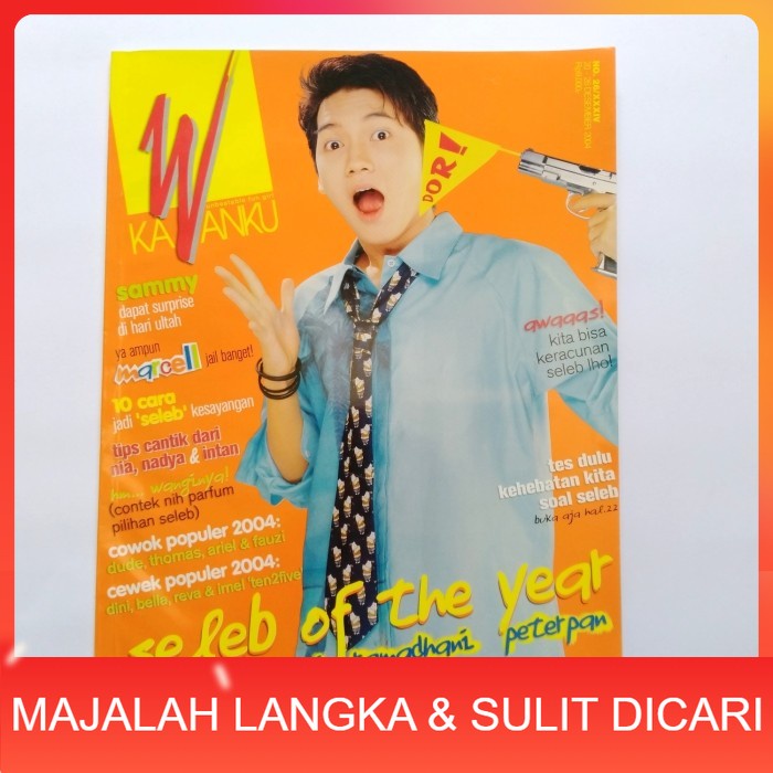 Majalah KAWANKU No.26 Des 2004 Cover EGI JOHN Langka