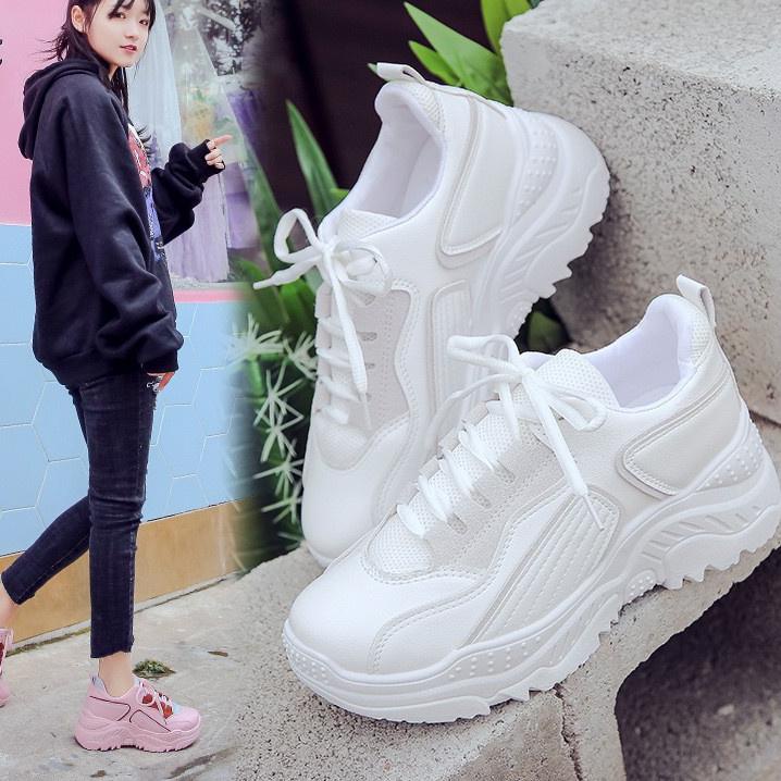 DISCOUNT  11.11 RJS - Sepatu Wanita Sneakers Korea Import Casual Shoes Korean Style K09 | Sepatu Wan
