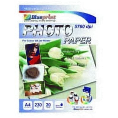 

Blueprint BP-GPA4230 : Photo Paper A4 Polos 230 gsm (Tulip)