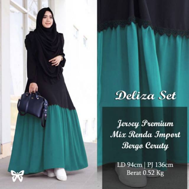 Deliza Syari 3 warna