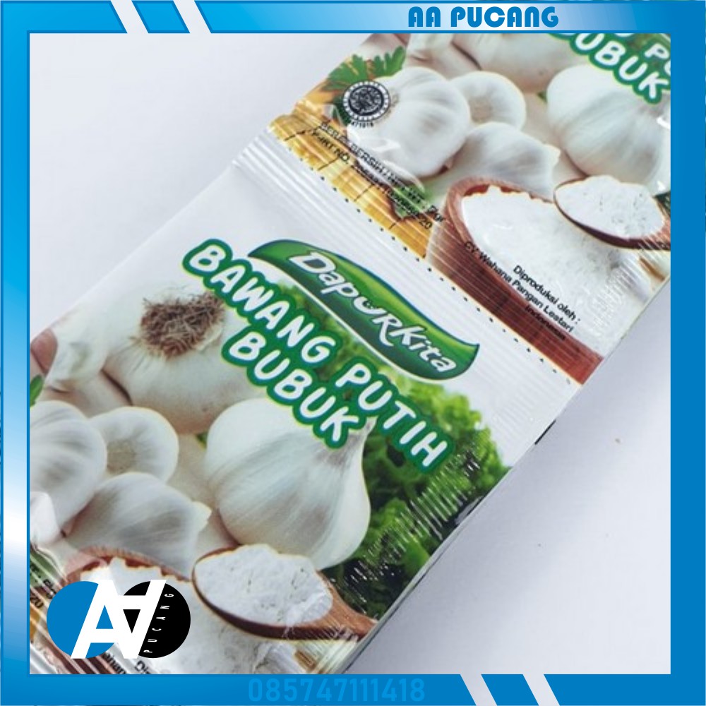 

bawang putih bubuk dapur kita 5gr