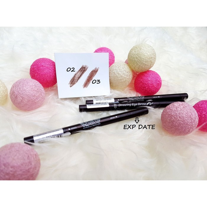 Mysterygirl - [Grosir] Pensil Alis Etude Double Heads Eyebrow Pencil Lasting Eyebrow Pen (Waterproof)