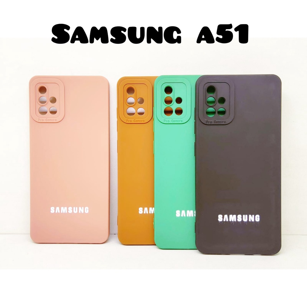 Luxury Soft Matte Case 9D Samsung A03 A10S A22 A11 A12 A02S A03S A51 A31 A32 M11 M12  Solid Color Angel Eye Lens