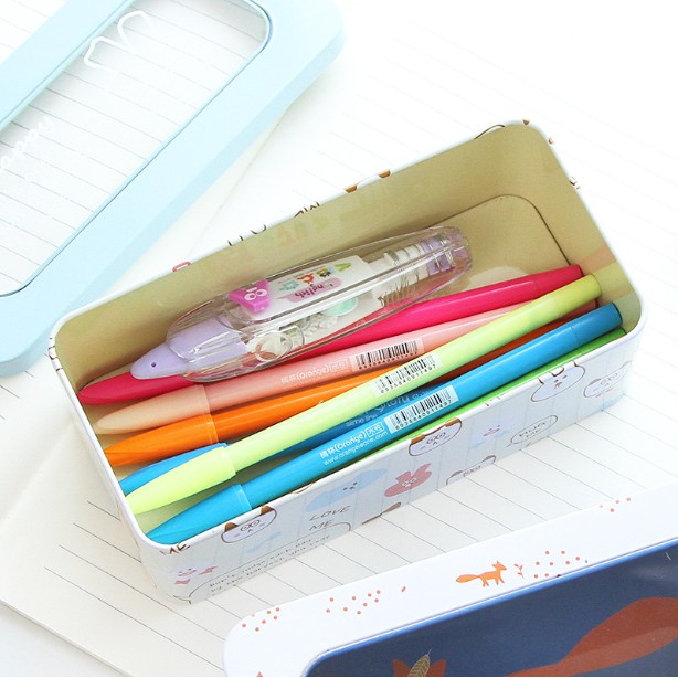 

(PROMO) Kotak Pensil/ Tempat Pensil Be Happy