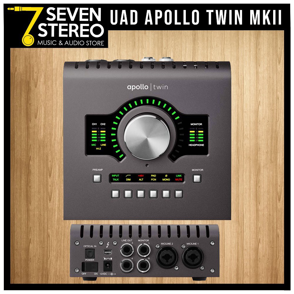 Universal Audio Apollo Twin Duo MK II Thunderbolt Audio Interface