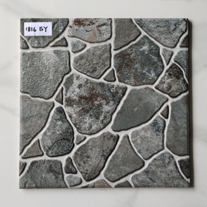 Keramik Lantai Kasar 40x40 Arwana 1816 GY Pare Kediri