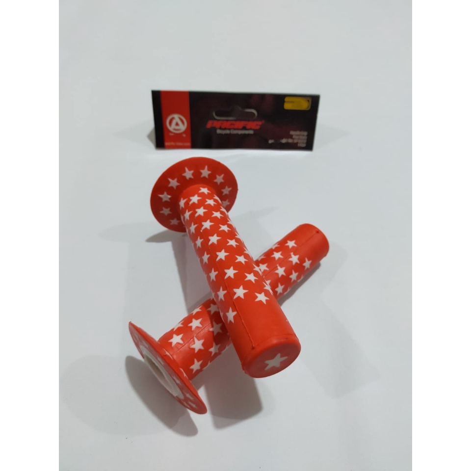 Handgrip sarung stang grip motif BINTANG sepeda anak BMX