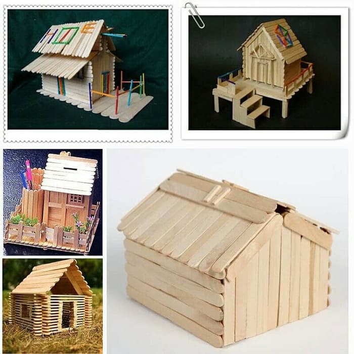 stik , stick ice cream es krim stik mainan kreativitas diy edukasi