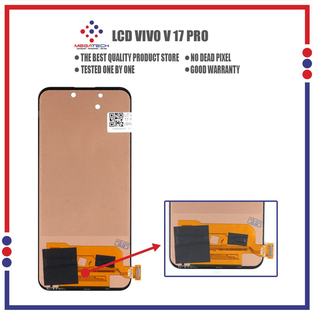 LCD Vivo V17 Pro Fullset Touchscreen - Incell