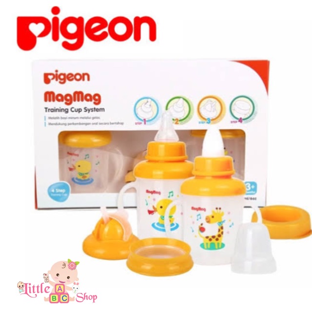 Pigeon MagMag Training Cup System isi 2gelas / Pigeon Mag Mag