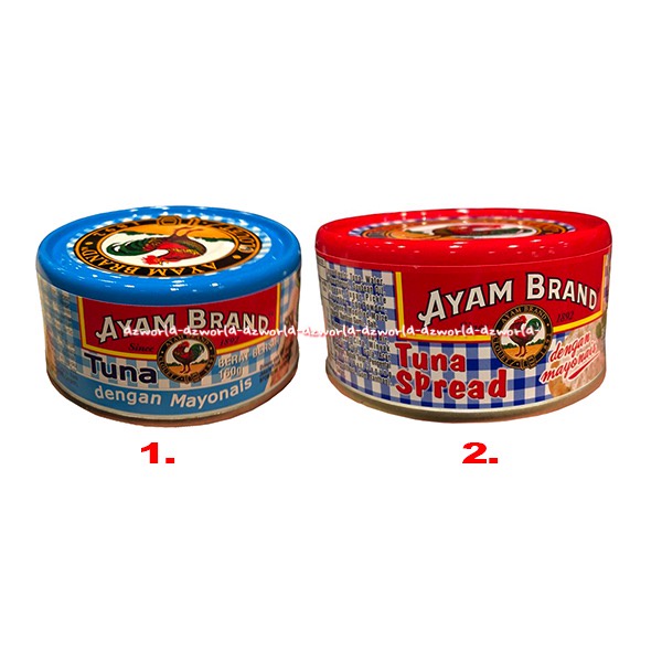 

Ayam Brand 160gr Tuna Dengan Mayonais 160 gr Sarden Ayambrand Ikan Mayones Kornet