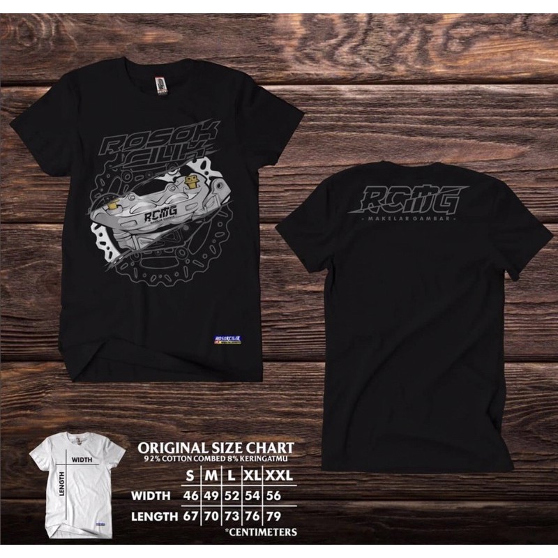 KAOS ROSOK CILIK RCMG ORIGINAL