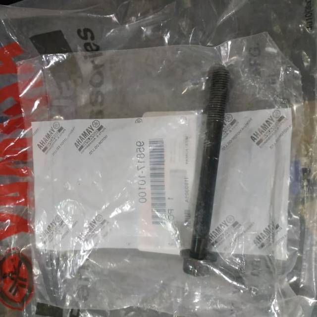 BAUT BLOK MESIN RX KING BAUT MESIN BELAKANG RX KING ORI YAMAHA YGP