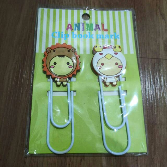

Clip Book Mark Animal Character