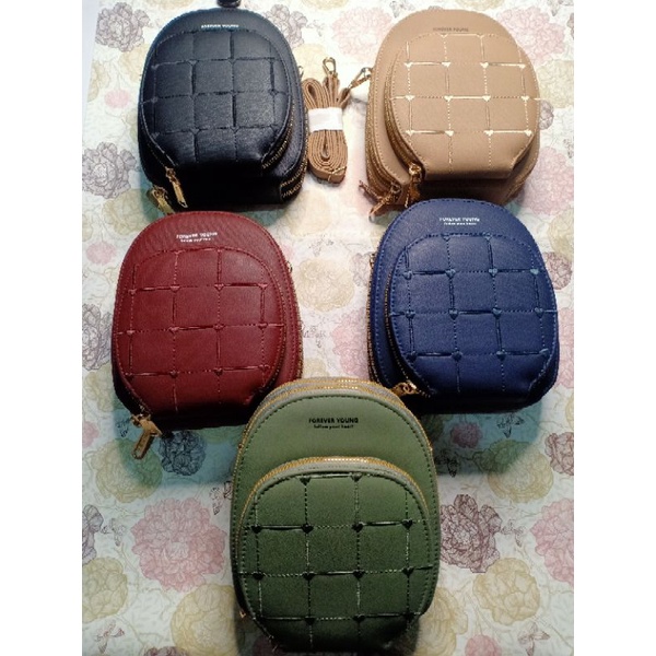 TAS HP SELEMPANG IMPORT DOMPET HP CEWEK TAS MULTIFUNGSI MINI BAG