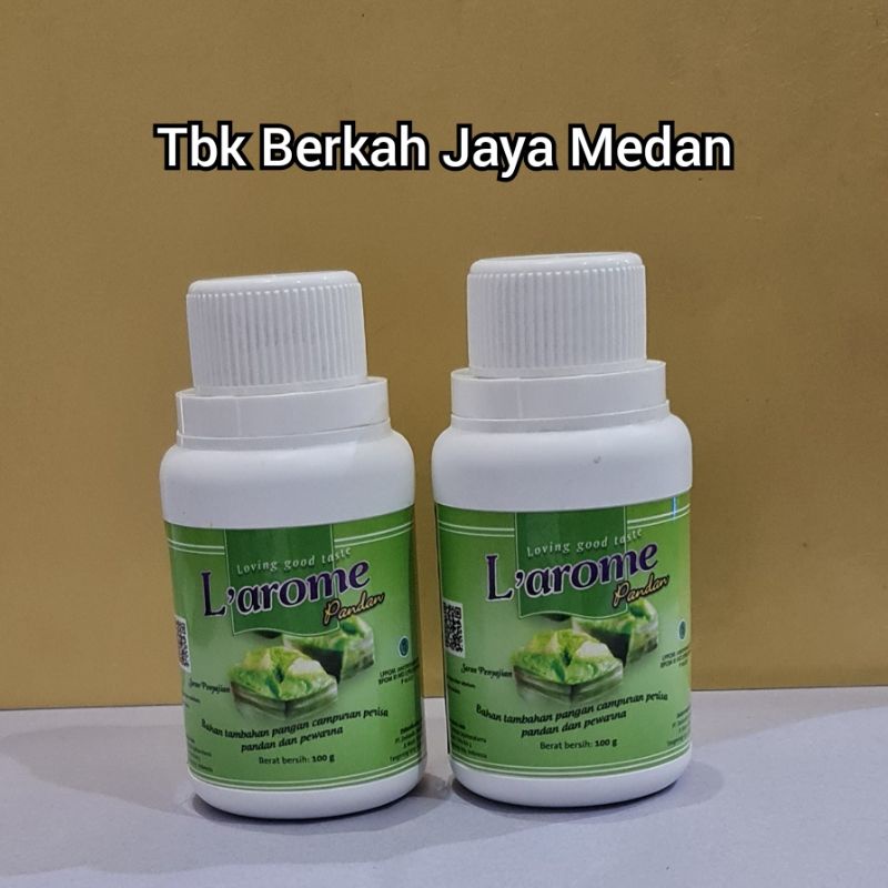 

L'arome Pandan Pasta 100ml/Pewangi Pandan/Pewangi Kue/Pewarna Kue/Larome Pandan/Perisa Kue/Pasta Pandan