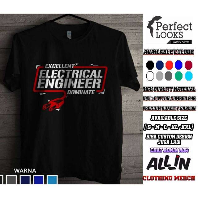 Kaos Engineer Excellent Electrical Engineer Dominate Keren Shopee Indonesia