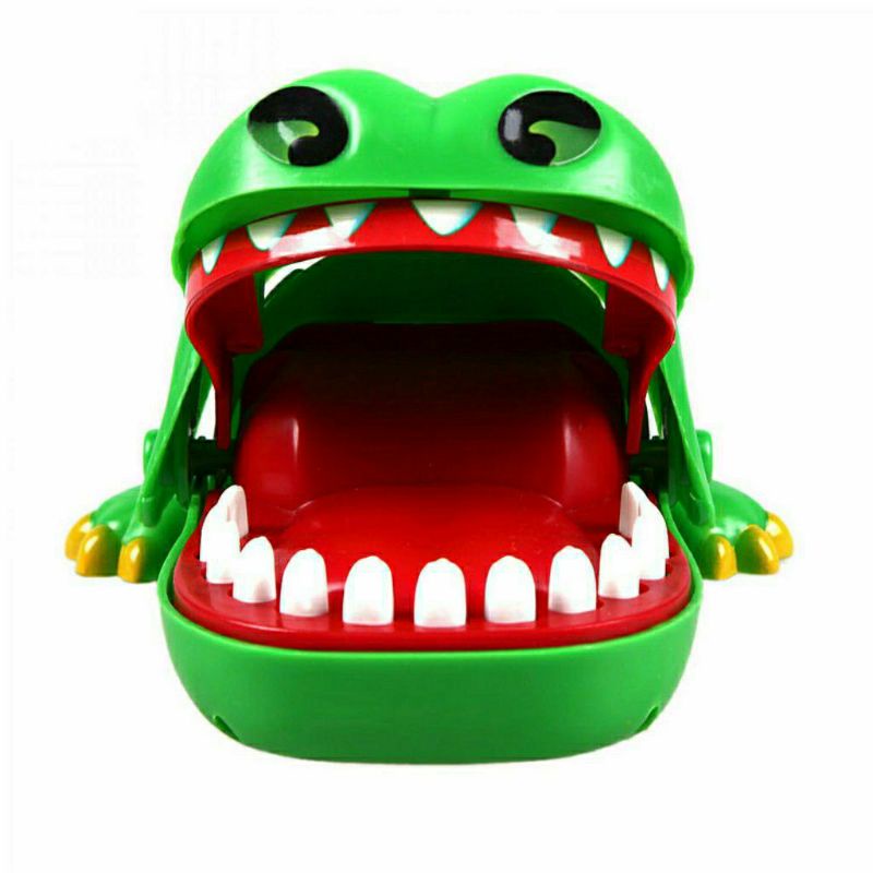 Mainan Gigit Buaya - Buaya an / Mainan Buaya Gigit tangan / Crocodile bite finger
