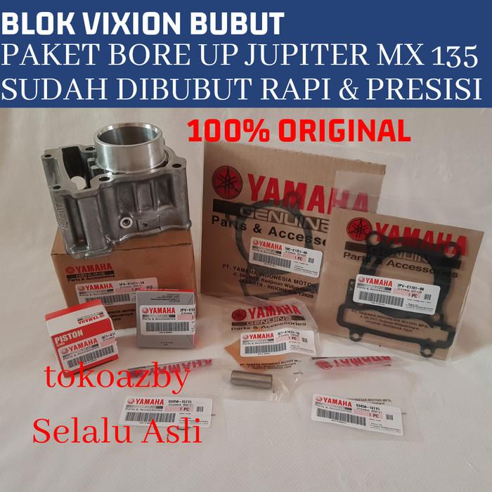 Blok vixion 1PA 3C1 boring piston kit set komplit mx king r15 old Ori
