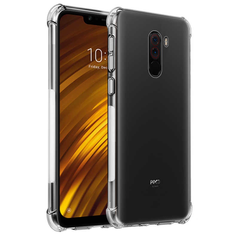 SOFT Anti crack XIAOMI POCO F3 / POCO F3 PRO / POCO F2 PRO / POCOPHONE F1 CASE XIAOMI