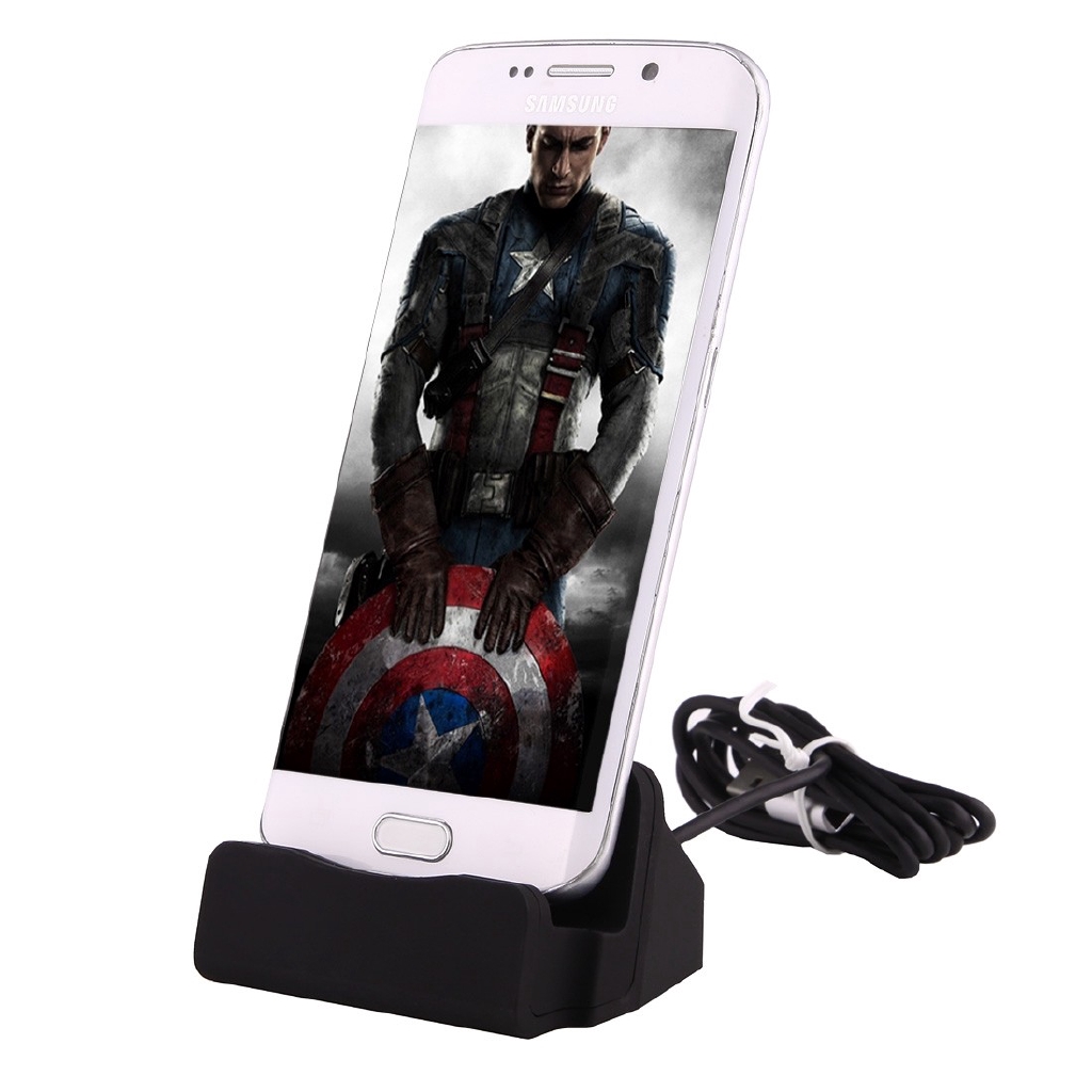 Dock Charger Smartphone untuk Samsung, HTC, LG, Sony, Huawei, Lenovo