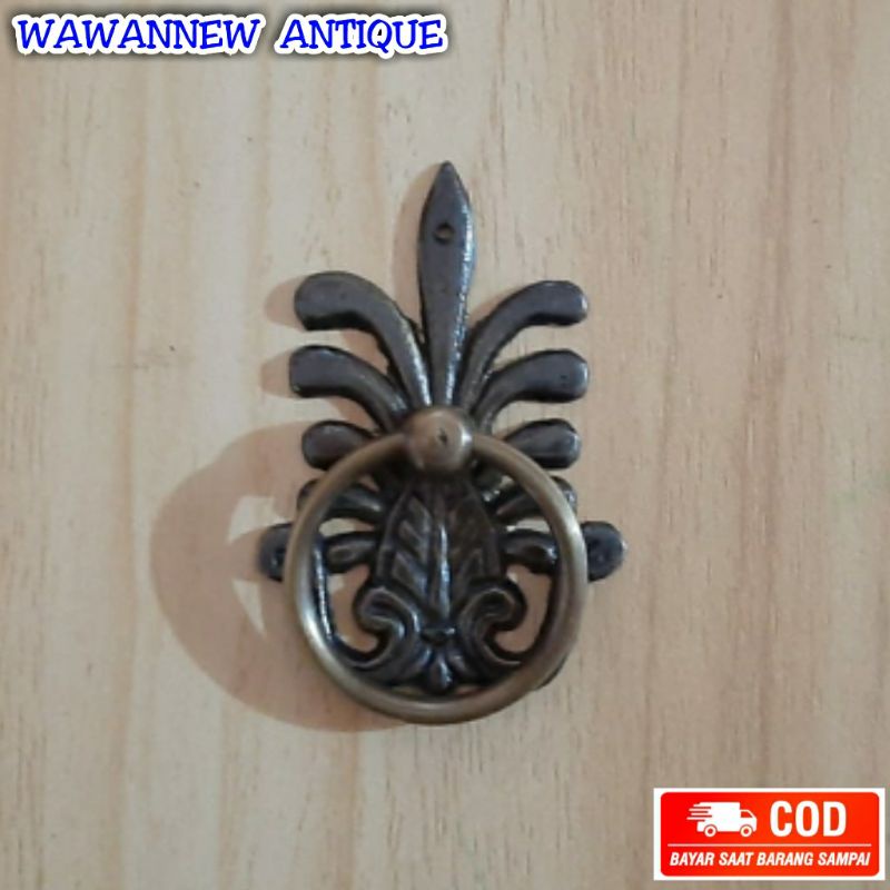 Handle / Tarikan Laci Lemari Jendela Pintu Rumah Motif Bunga