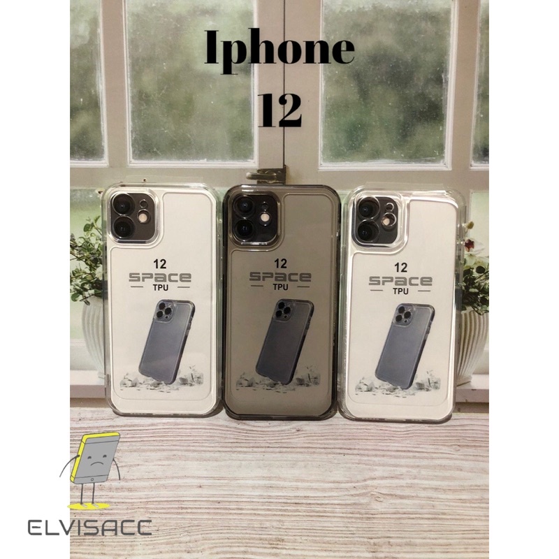 CASE IPHONE 12 CLEAR CASE TPU SOFT CASE BENING SPACE