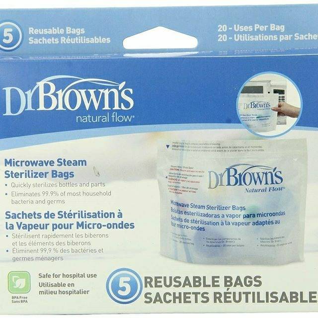 DR BROWNS Microwave Steam Sterilizer Bags Kantong Dr Brown dr brown’s