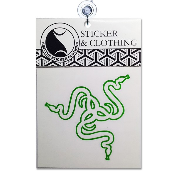 Stiker Logo Razer Cutting Sticker untuk aksesoris Motor Mobil