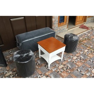  KODE 529 Sofa stool Kursi  puff  1 meter Sofa 