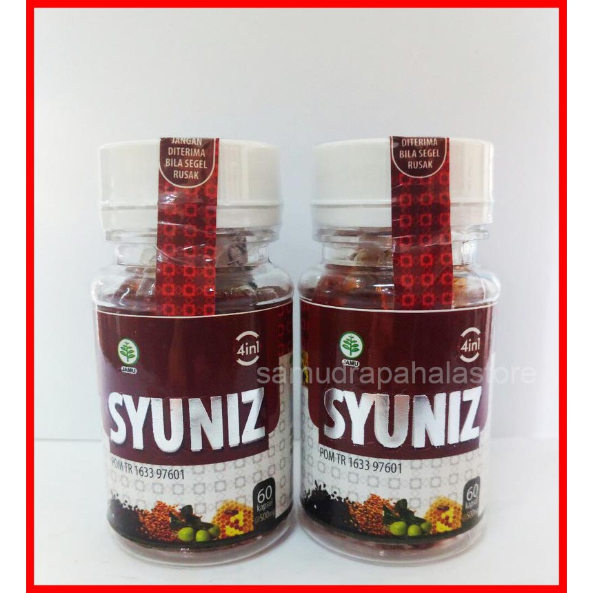 SYUNIZ 4in1 60 Kapsul - Habbat Zaitun Propolis Hulbah Fenugreek