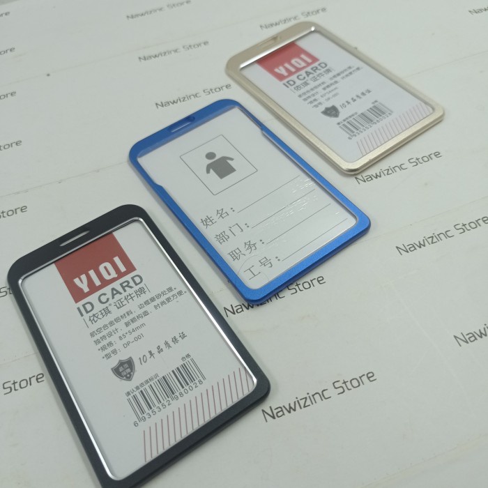 

Jual Aluminium Id Card Holder - Tempat Id Card Aluminium Gilaa!!!