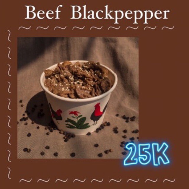 

Beef Blackpepper RiceBowl (h+1)