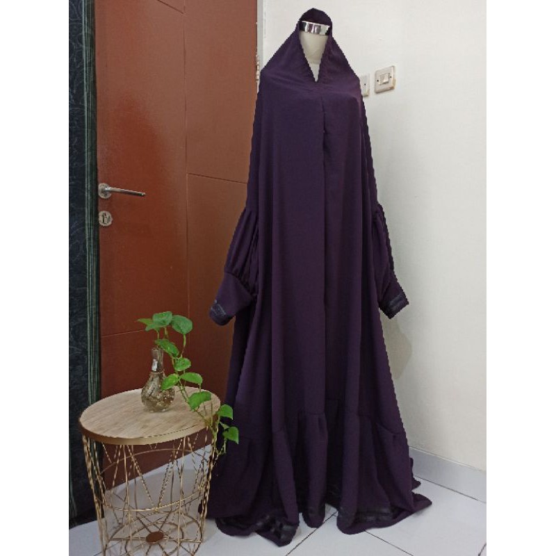 OVERHEAD KHIMAR LENGAN ABAYA