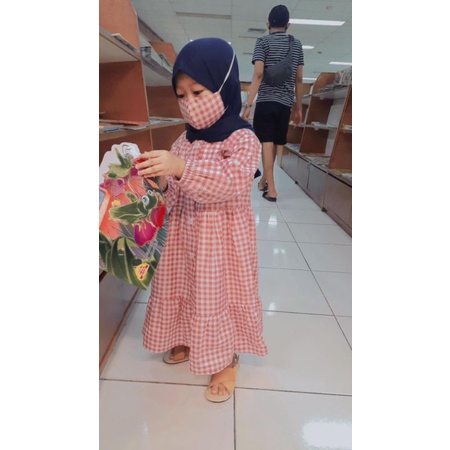 SORA MIDI DRESS KIDS by Keenanthi // Gamis Anak // Gamis Anak Couple / Gamis Anak Murah / Gamis Anak Katun / Gamis Couple