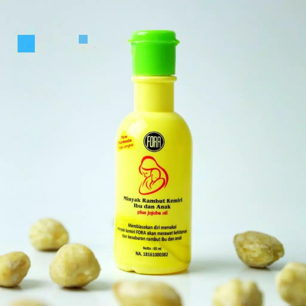 Minyak Kemiri FORA Penyubur Rambut Bayi 65ml