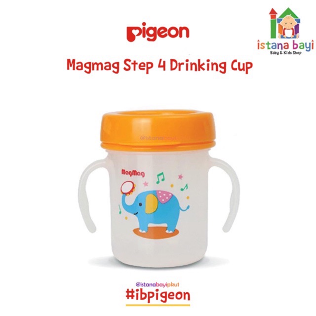 Pigeon Mag Mag Step 4 - Drinking Cup/Gelas minum Anak