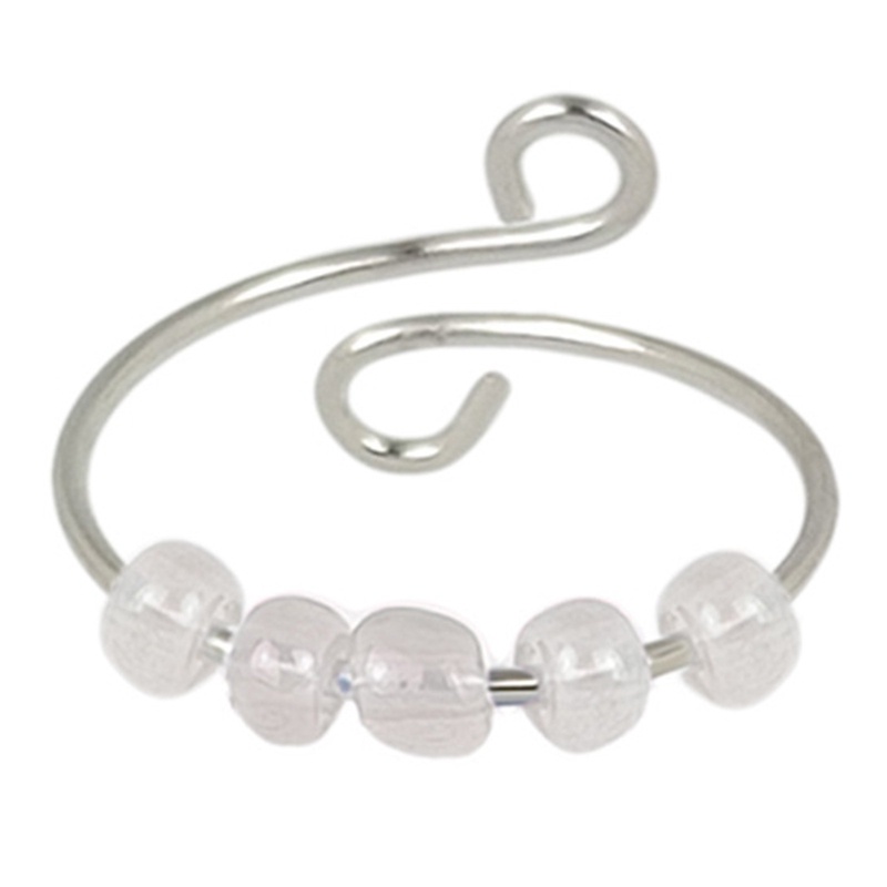 Mainan Fidget Ring Manikmanik Kreatif Dapat Berputar Untuk Penghilang Stress