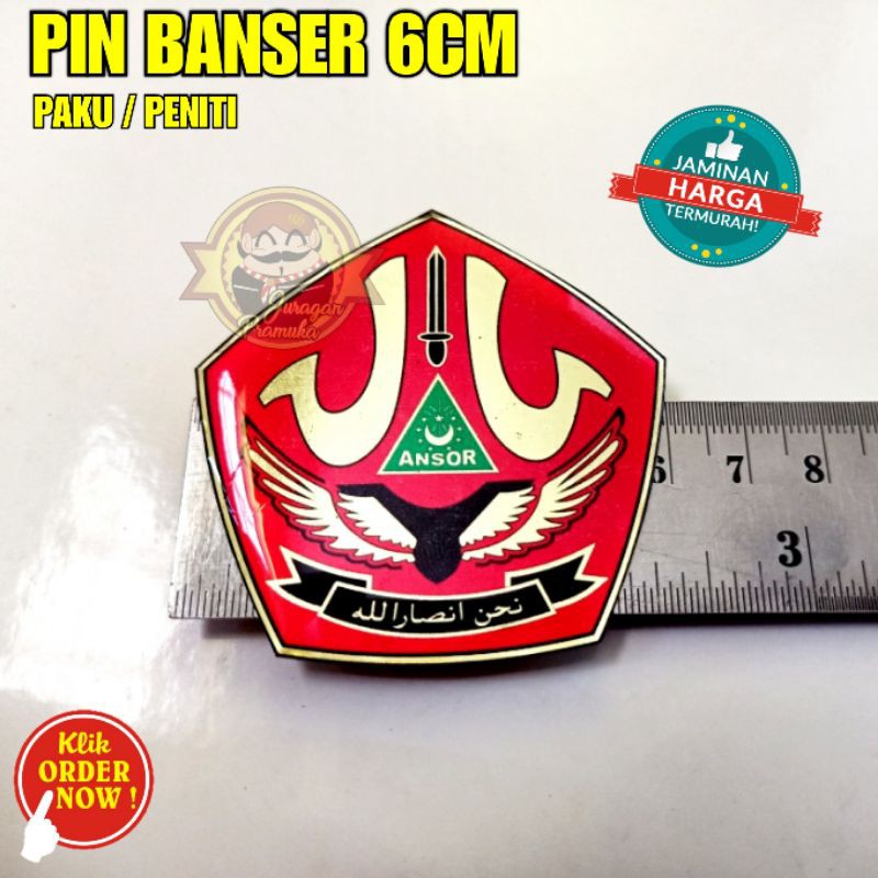 EMBLEM BANSER BESAR 6CM ( NU )