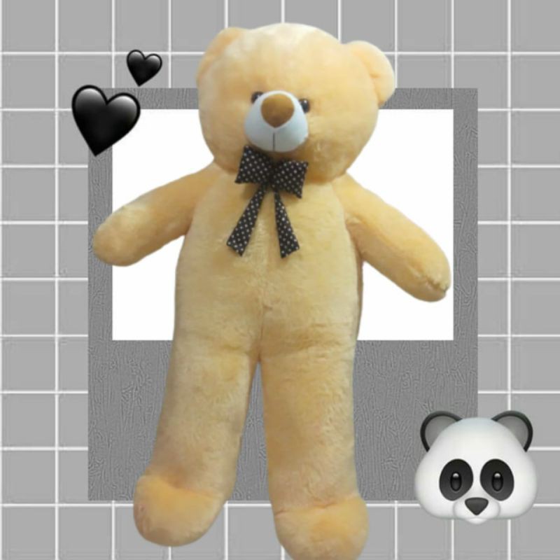 BONEKA TEDYBEAR BERUANG SUPER BESAR..TINGGI 1.5 CM/150CM.ORIGINAL(SNI)