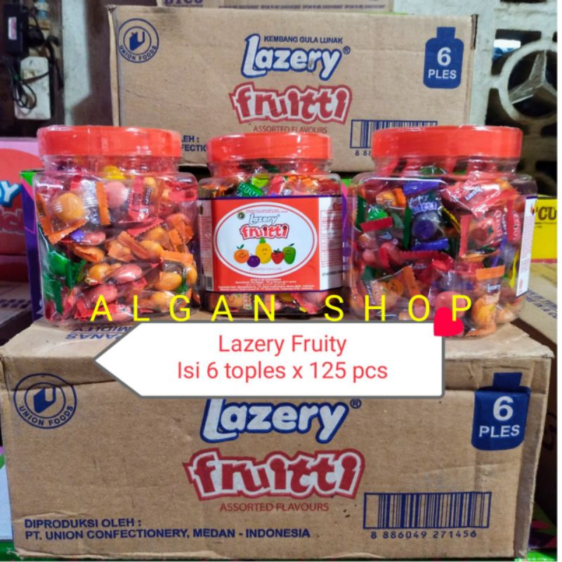 

Permen Lazery Fruity 1 Toples 125 Pcs Hot Hot Pop Candy Kembang Gula Lunak Rasa Permen Jadul Snack Makanan Ringan Jajanan Cemilan Serbaguna