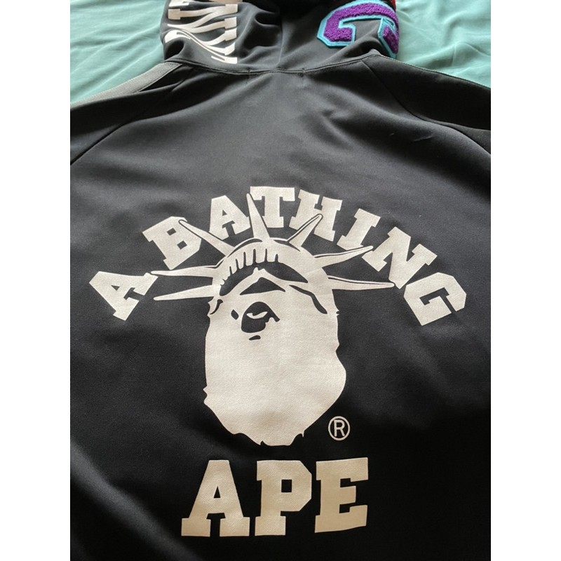 jaket bape original, ape, bape nyc warna hitam, hype, hypebeast. NEGO