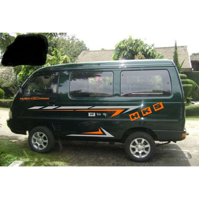 STRIPPING CUTTING  MOBIL LIST STICKER MOBIL VAN CARRY FUTURA SS DLL
