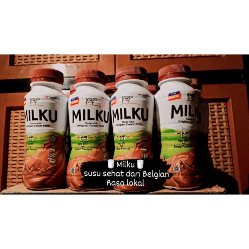 

SUSU MILKU UHT MADE WIHT BELGIAN COWS MILK uk 200ml {READY STOK}